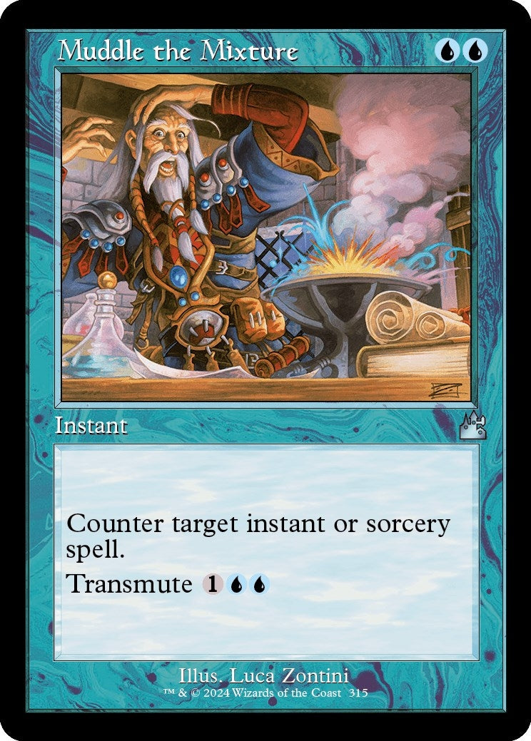 Image for Muddle the Mixture (Retro Frame) (315) (Ravnica Remastered) - Magic: The Gathering
