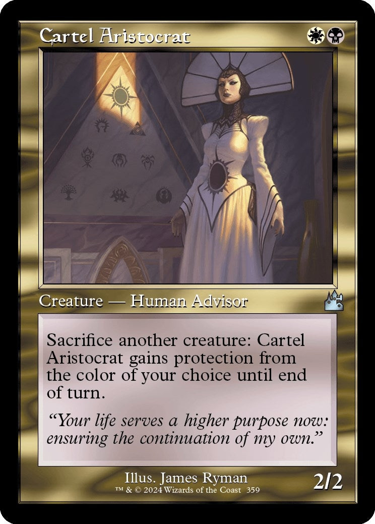 Image for Cartel Aristocrat (Retro Frame) (359) (Ravnica Remastered) - Magic: The Gathering