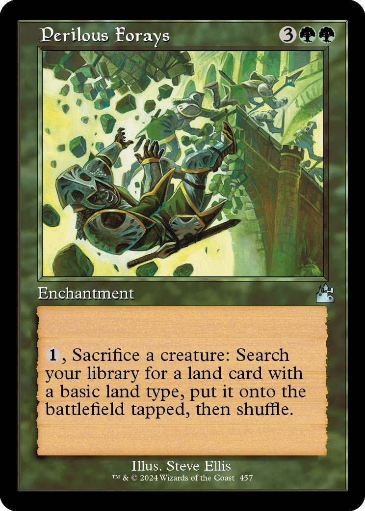 Image for Perilous Forays (Retro Frame) (457) (Ravnica Remastered) - Magic: The Gathering