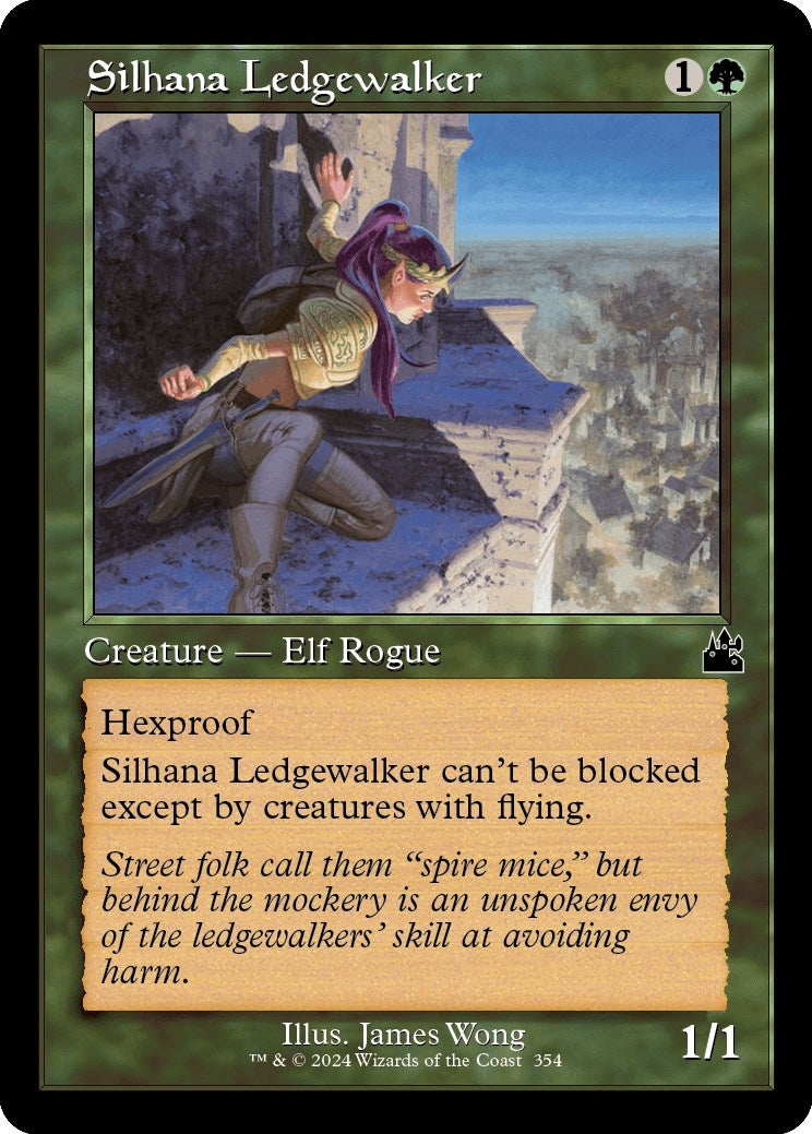 Image for Silhana Ledgewalker (Retro Frame) (354) (Ravnica Remastered) - Magic: The Gathering