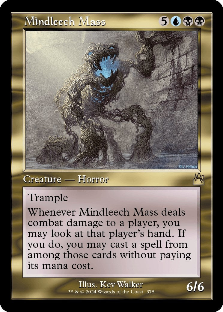 Image for Mindleech Mass (Retro Frame) (375) (Ravnica Remastered) - Magic: The Gathering