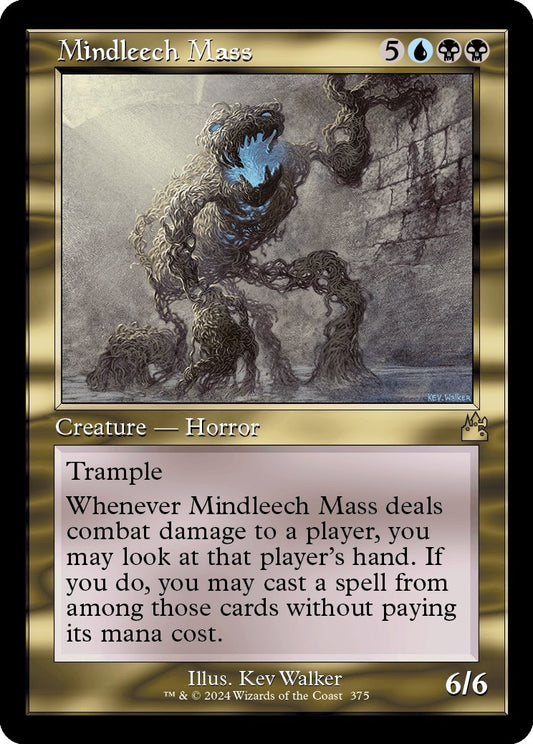 Image for Mindleech Mass (Retro Frame) (375) (Ravnica Remastered) - Magic: The Gathering