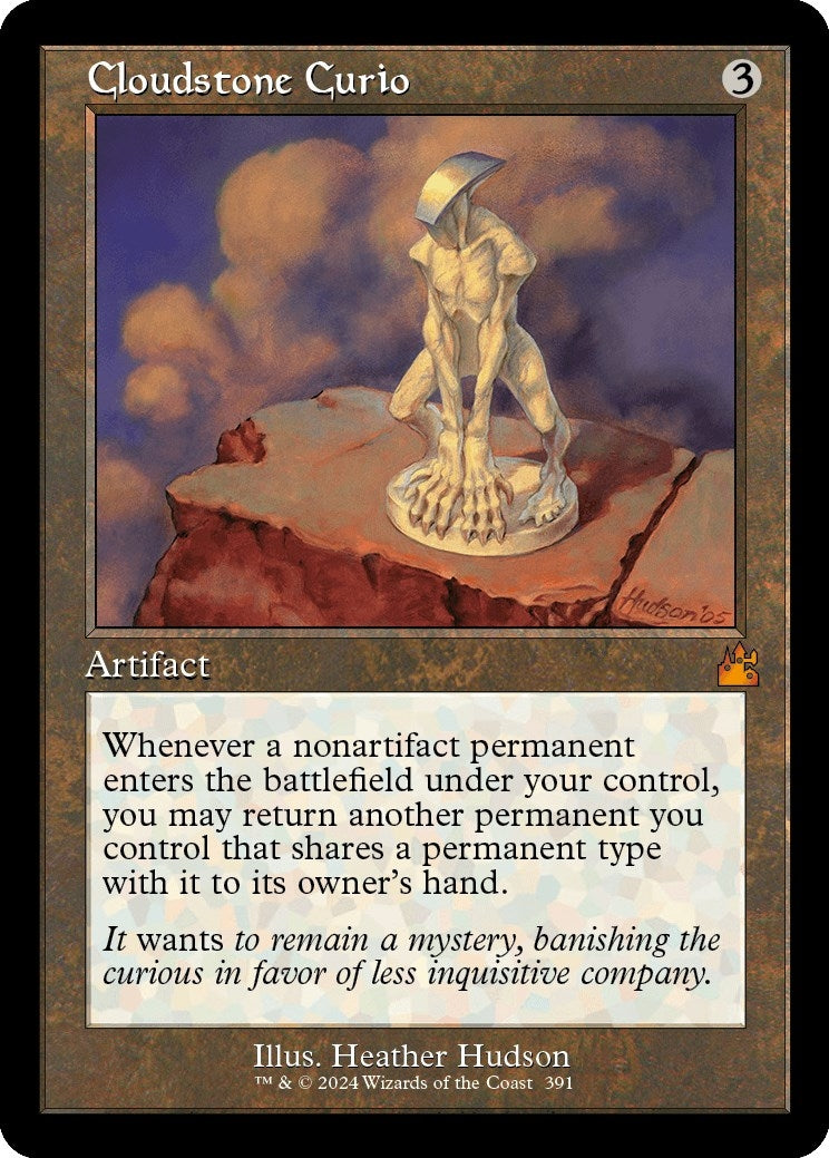 Image for Cloudstone Curio (Retro Frame) (391) (Ravnica Remastered) - Magic: The Gathering