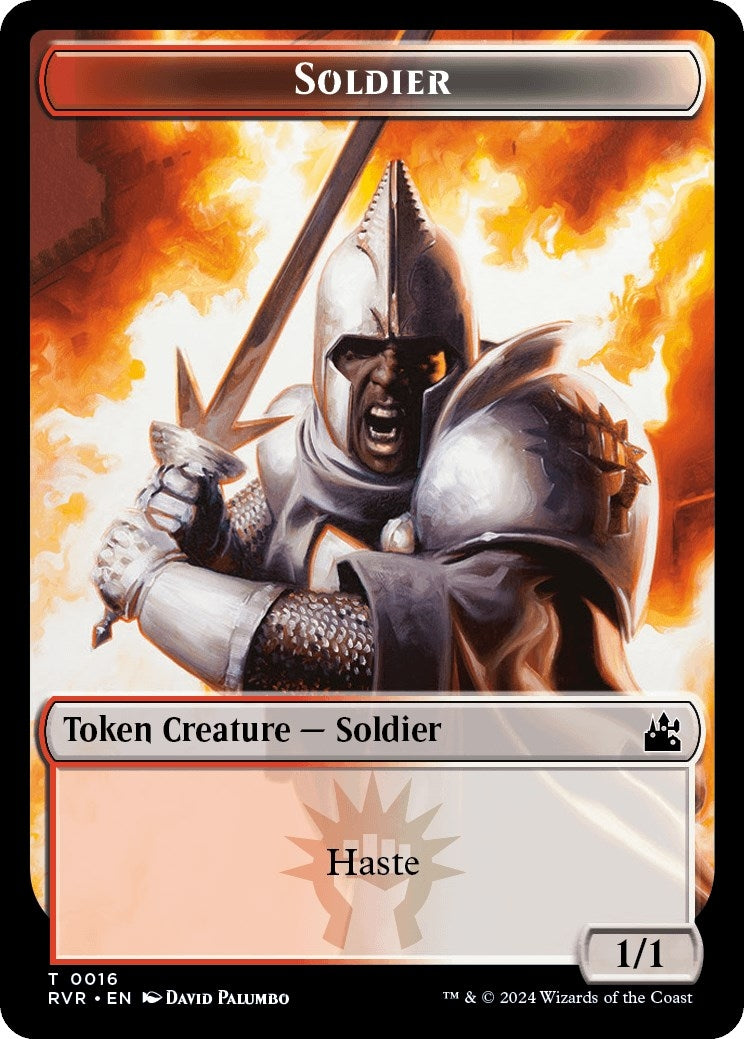 Image for Soldier Token (16) (Ravnica Remastered) - Magic: The Gathering
