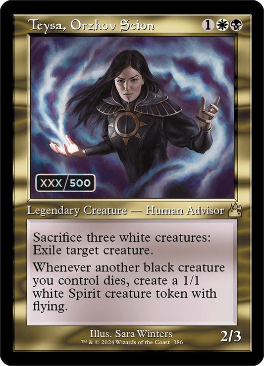 Image for Teysa, Orzhov Scion (Retro Frame) (Serial Numbered) (386) (Ravnica Remastered) - Magic: The Gathering