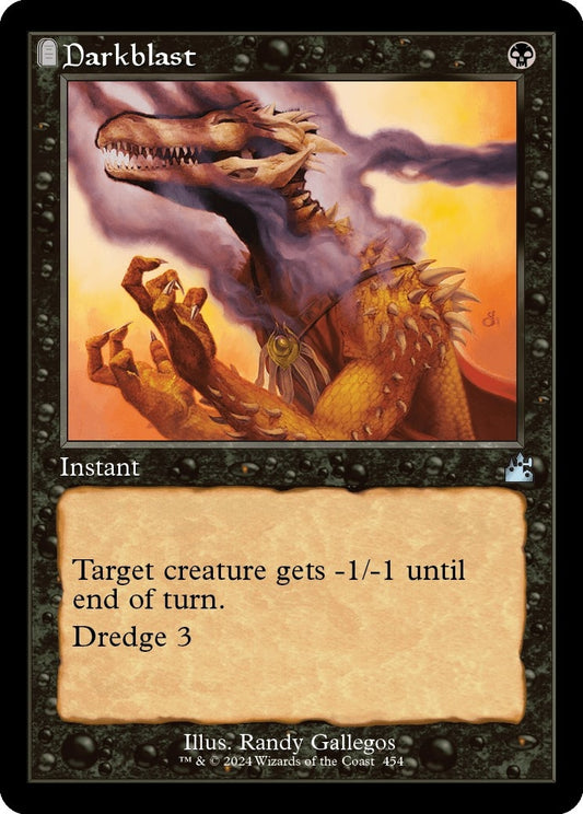 Image for Darkblast (Retro Frame) (454) (Ravnica Remastered) - Magic: The Gathering