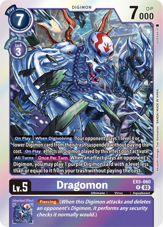 Image for Dragomon (EX5-060 R) (Animal Colosseum) - Digimon Card Game