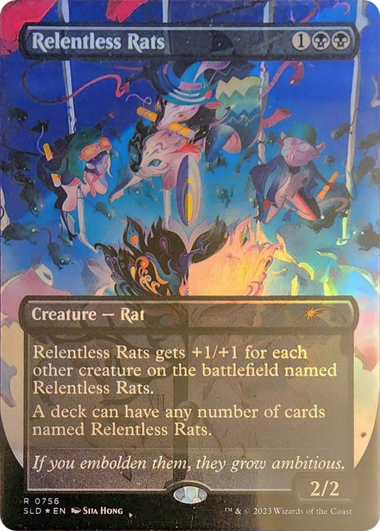 Image for Relentless Rats (756) (756) (Secret Lair Drop Series) - Magic: The Gathering