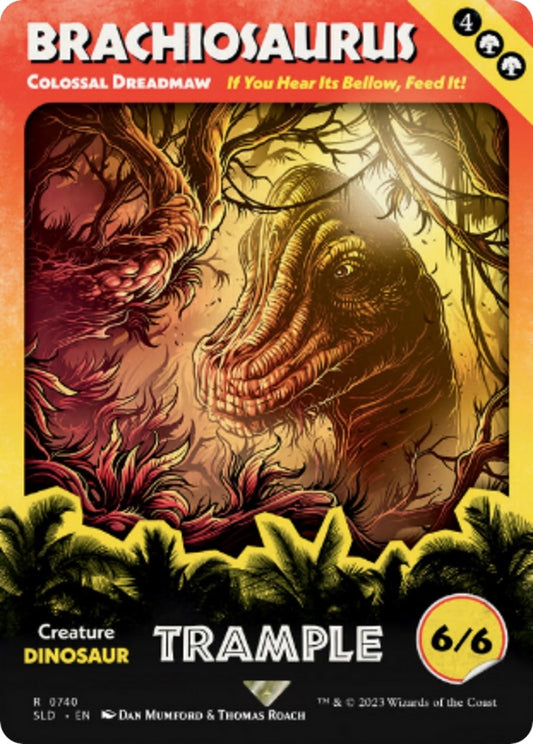 Image for Brachiosaurus - Colossal Dreadmaw (740) (Secret Lair Drop Series) - Magic: The Gathering