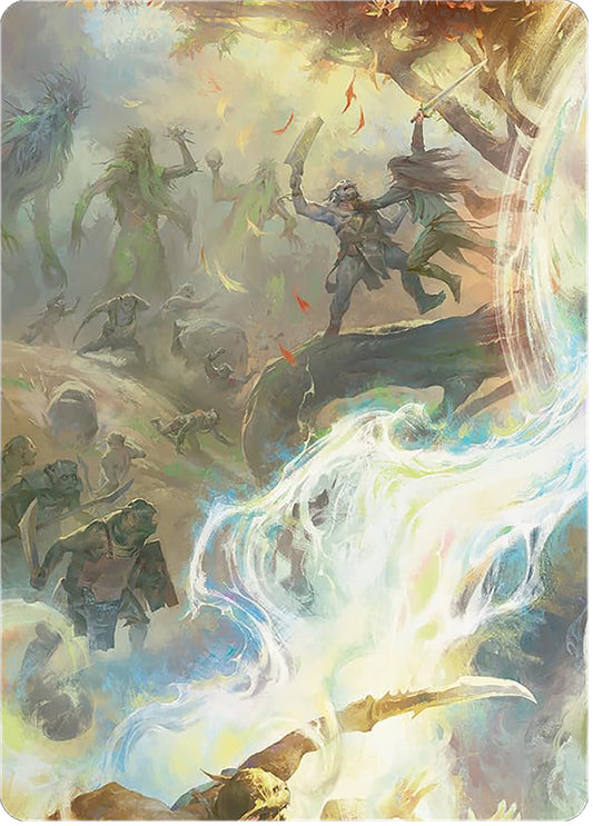 Image for Arboreal Alliance Art Card (7) (Art Series: Universes Beyond: The Lord of the Rings: Tales of Middle-earth) - Magic: The Gathering