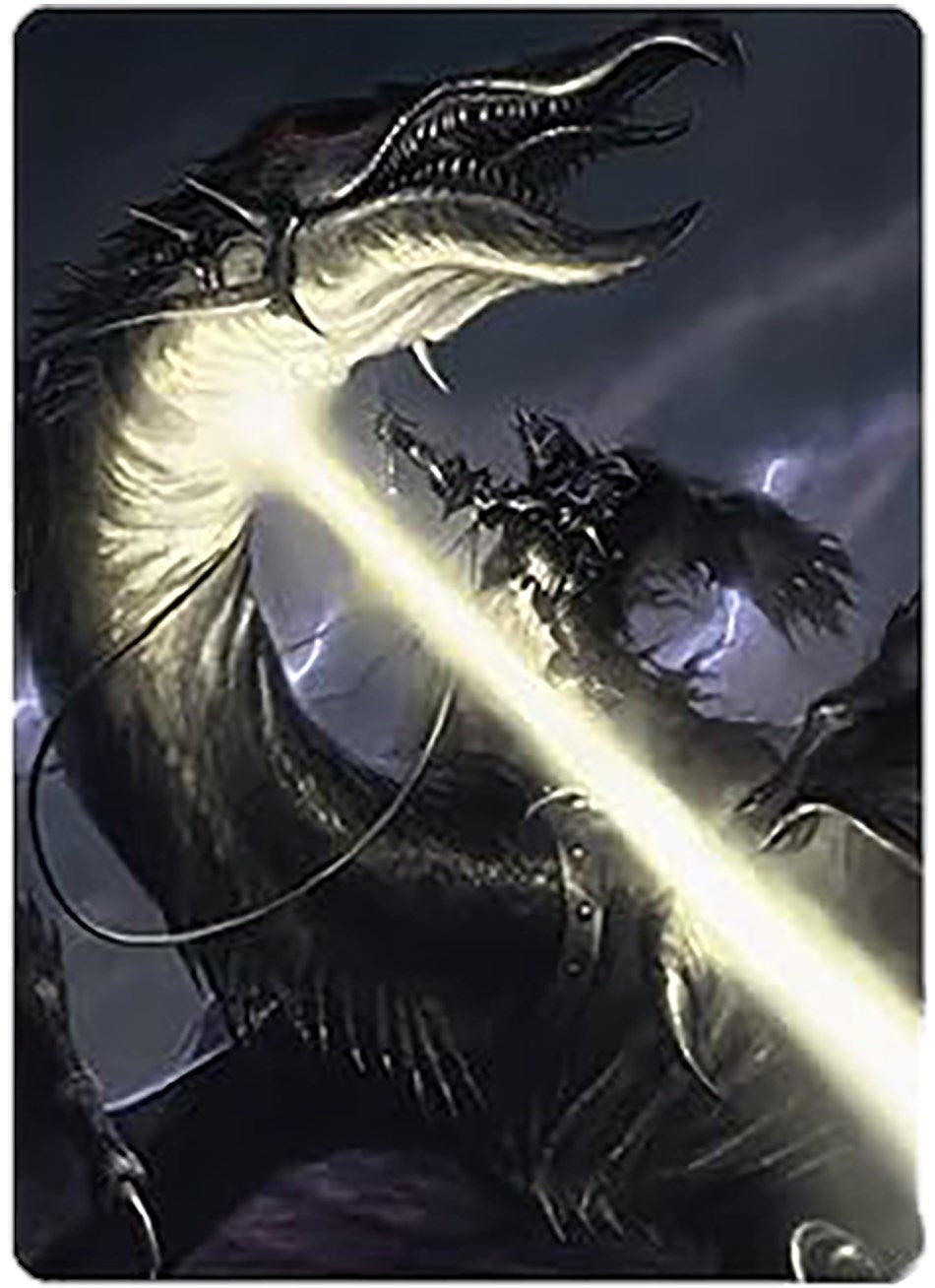 Image for Olorin's Searing Light Art Card (13) (Art Series: Universes Beyond: The Lord of the Rings: Tales of Middle-earth) - Magic: The Gathering
