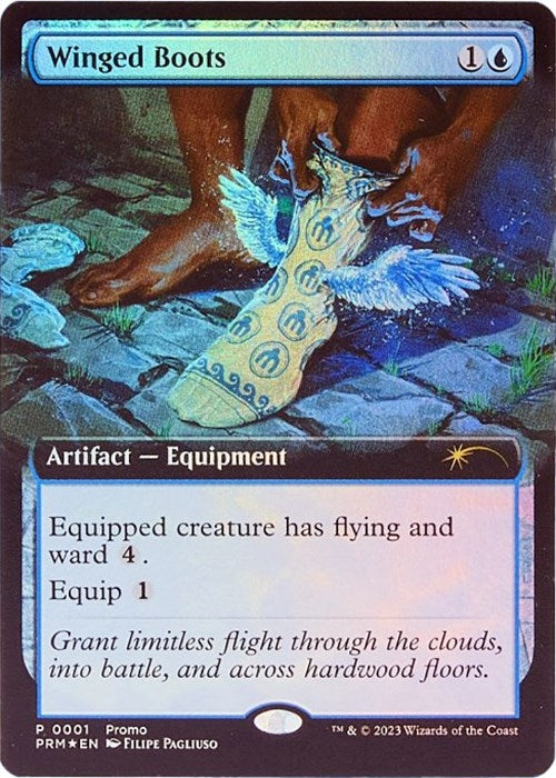 Image for Winged Boots (1) (Media Promos) - Magic: The Gathering