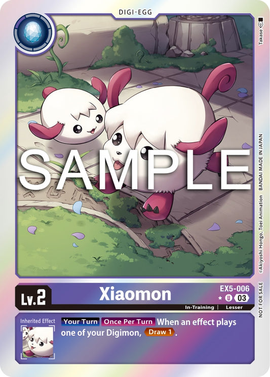 Image for Xiaomon (Animal Colosseum Box Promotion Pack) (EX5-006 U) (Animal Colosseum) - Digimon Card Game