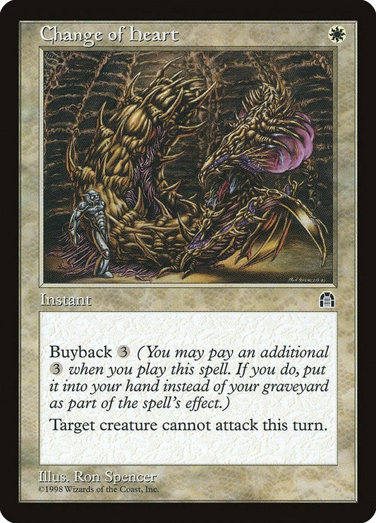 Image for Change of Heart (Stronghold) - Magic: The Gathering