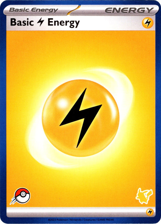 Image for Basic Lightning Energy (Blue Border) (My First Battle) - Pokemon
