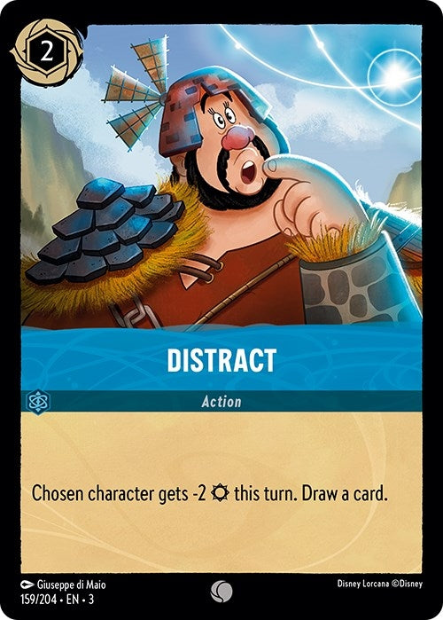 Image for Distract (159/204) (Into the Inklands) - Disney Lorcana