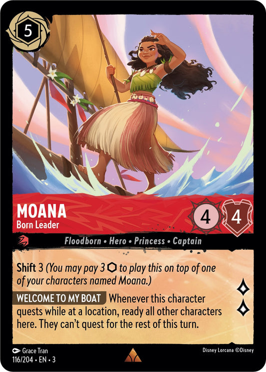 Image for Moana - Born Leader (116/204) (Into the Inklands) - Disney Lorcana