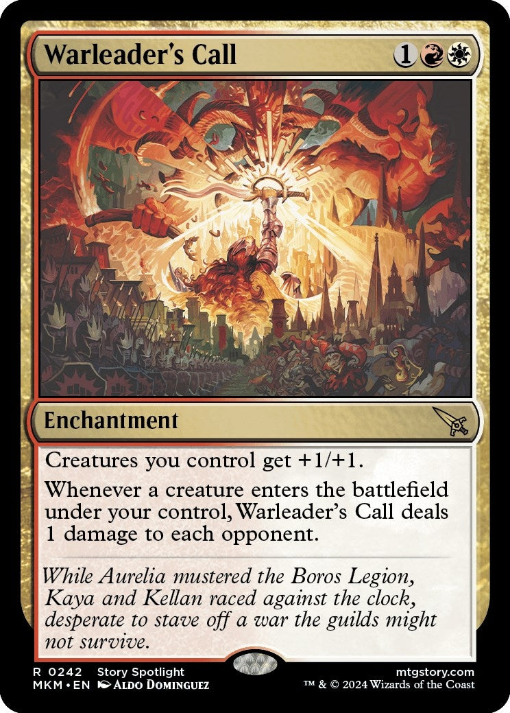 Image for Warleader's Call (242) (Murders at Karlov Manor) - Magic: The Gathering