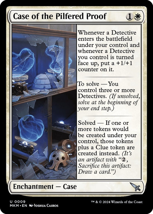Image for Case of the Pilfered Proof (9) (Murders at Karlov Manor) - Magic: The Gathering
