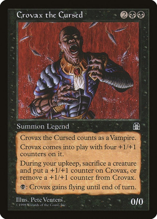 Image for Crovax the Cursed (Stronghold) - Magic: The Gathering