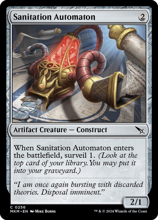 Image for Sanitation Automaton (256) (Murders at Karlov Manor) - Magic: The Gathering