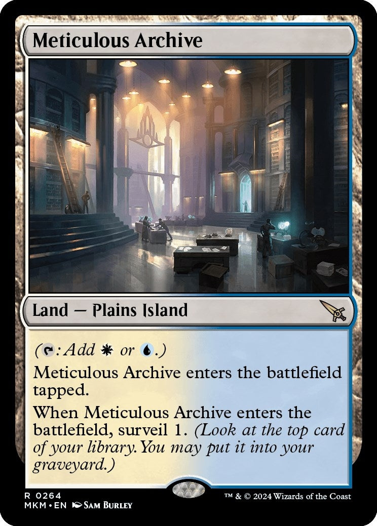 Image for Meticulous Archive (264) (Murders at Karlov Manor) - Magic: The Gathering