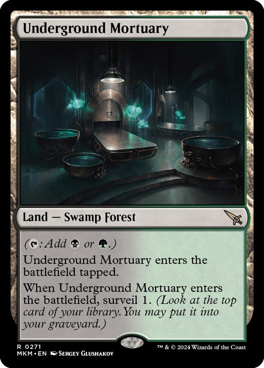Image for Underground Mortuary (271) (Murders at Karlov Manor) - Magic: The Gathering