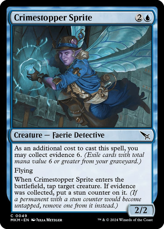 Image for Crimestopper Sprite (49) (Murders at Karlov Manor) - Magic: The Gathering