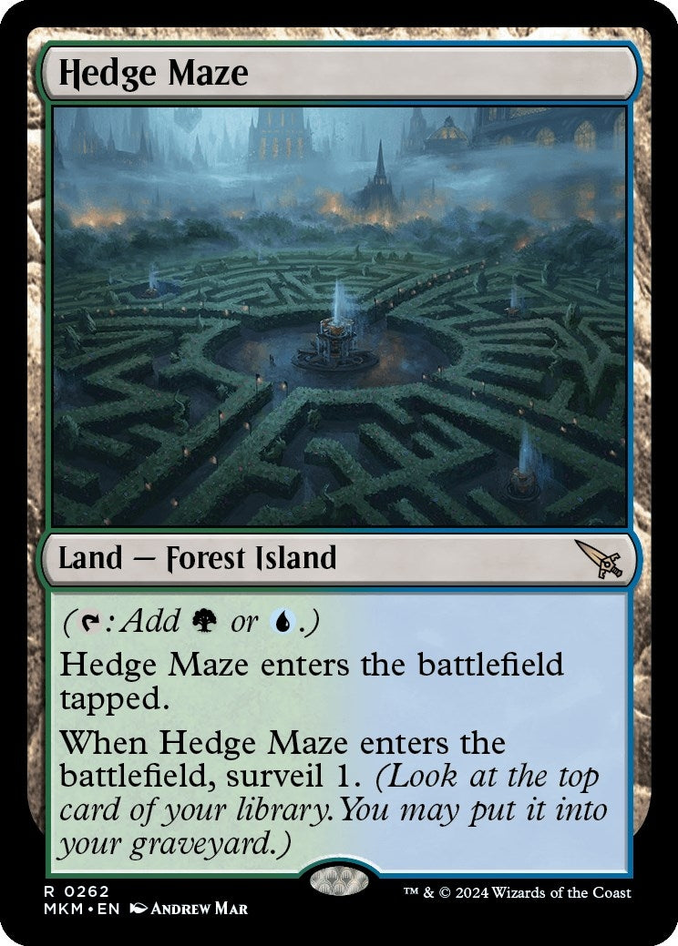 Image for Hedge Maze (262) (Murders at Karlov Manor) - Magic: The Gathering