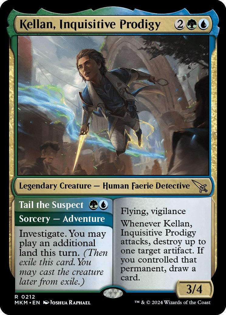 Image for Kellan, Inquisitive Prodigy (212) (Murders at Karlov Manor) - Magic: The Gathering