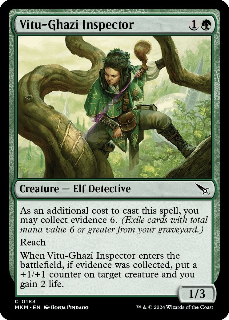 Image for Vitu-Ghazi Inspector (183) (Murders at Karlov Manor) - Magic: The Gathering