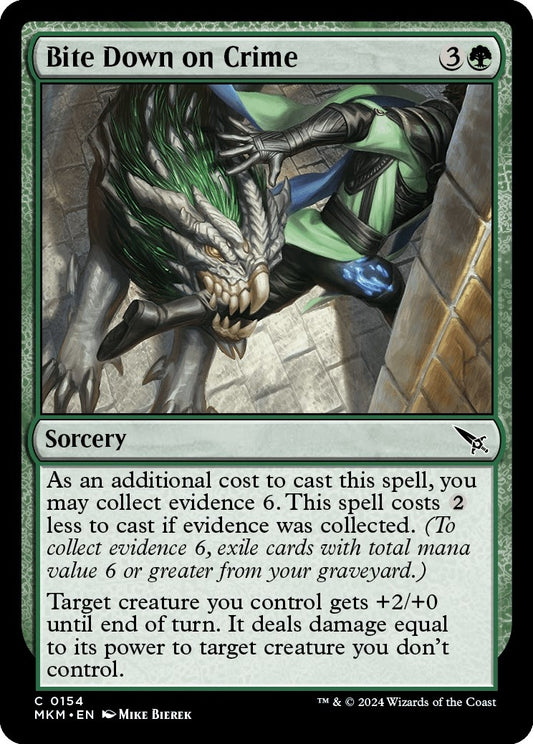 Image for Bite Down on Crime (154) (Murders at Karlov Manor) - Magic: The Gathering