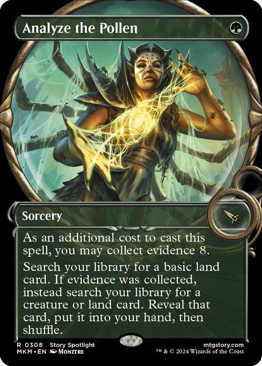 Image for Analyze the Pollen (Showcase) (308) (Murders at Karlov Manor) - Magic: The Gathering
