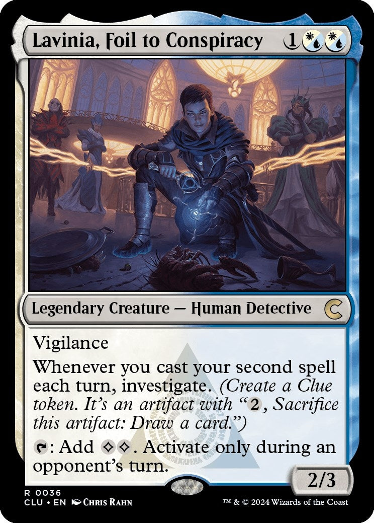 Image for Lavinia, Foil to Conspiracy (36) (Ravnica: Clue Edition) - Magic: The Gathering