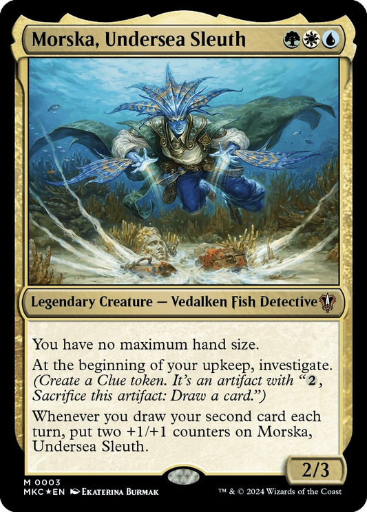 Image for Morska, Undersea Sleuth (3) (Commander: Murders at Karlov Manor) - Magic: The Gathering
