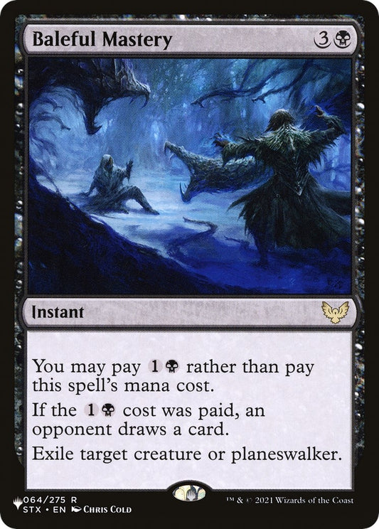 Image for Baleful Mastery (064/275) (The List Reprints) - Magic: The Gathering
