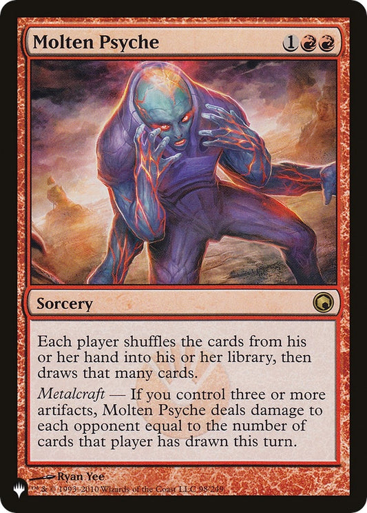 Image for Molten Psyche (98/249) (The List Reprints) - Magic: The Gathering