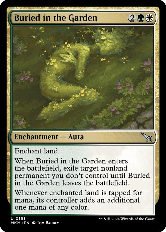 Image for Buried in the Garden (191) (Murders at Karlov Manor) - Magic: The Gathering