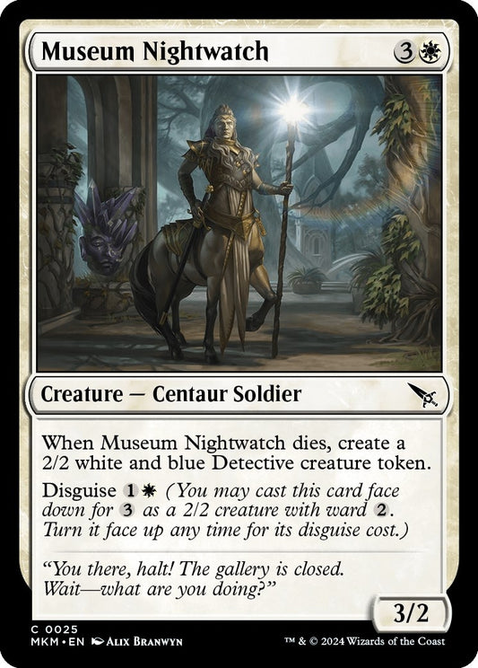 Image for Museum Nightwatch (25) (Murders at Karlov Manor) - Magic: The Gathering