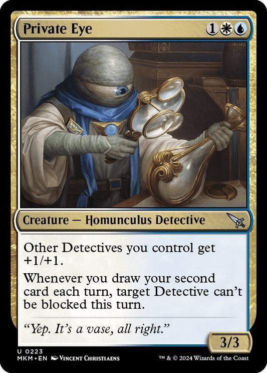 Image for Private Eye (223) (Murders at Karlov Manor) - Magic: The Gathering