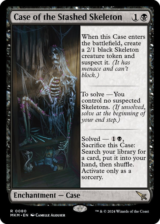 Image for Case of the Stashed Skeleton (80) (Murders at Karlov Manor) - Magic: The Gathering