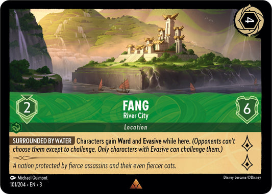 Image for Fang - River City (101/204) (Into the Inklands) - Disney Lorcana