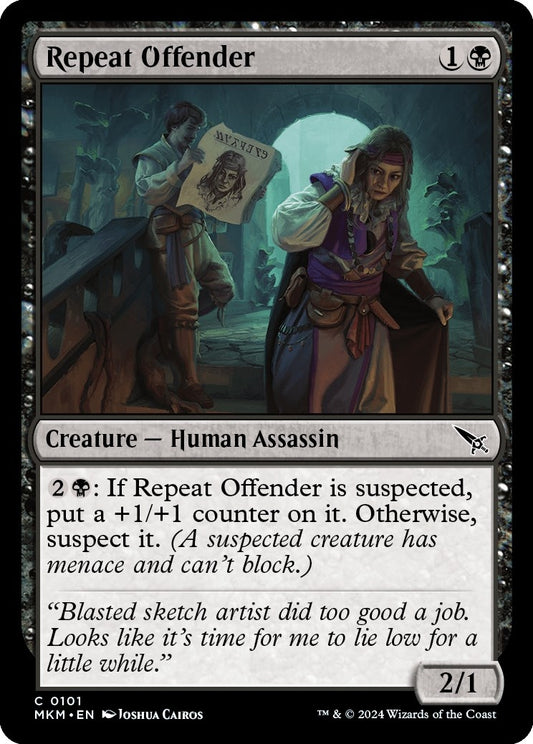 Image for Repeat Offender (101) (Murders at Karlov Manor) - Magic: The Gathering