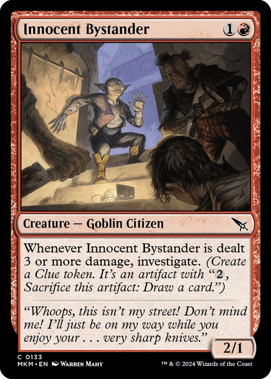 Image for Innocent Bystander (133) (Murders at Karlov Manor) - Magic: The Gathering