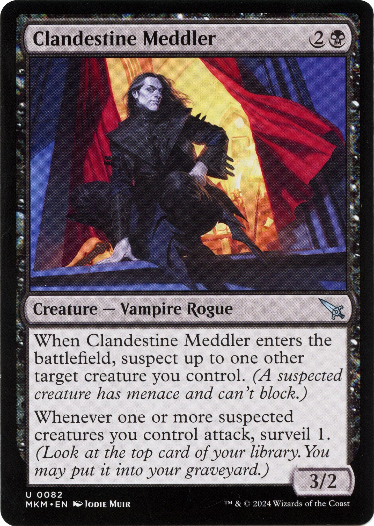 Image for Clandestine Meddler (a) (82) (Murders at Karlov Manor) - Magic: The Gathering