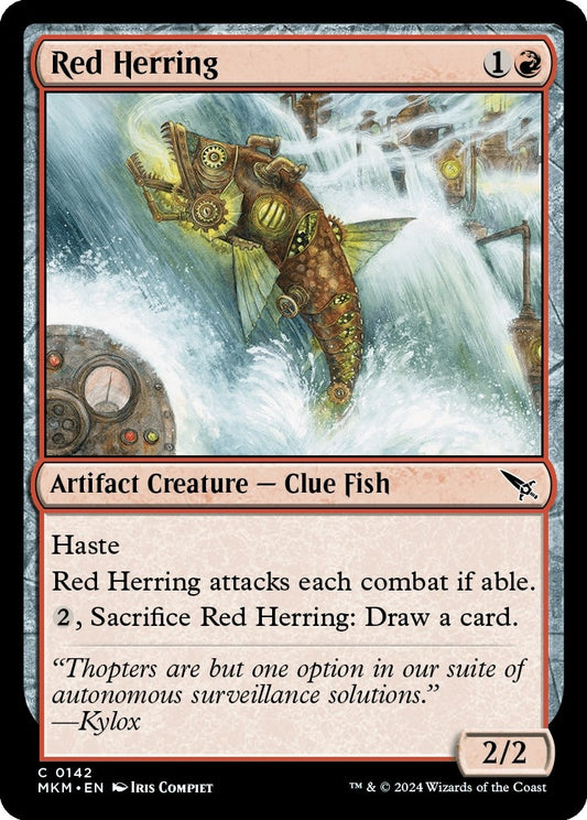 Image for Red Herring (142) (Murders at Karlov Manor) - Magic: The Gathering