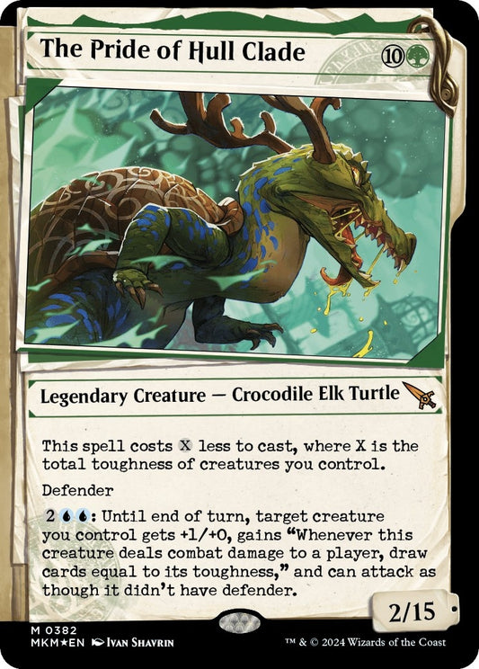 Image for The Pride of Hull Clade (Showcase) (Invisible Ink) (382) (Murders at Karlov Manor) - Magic: The Gathering