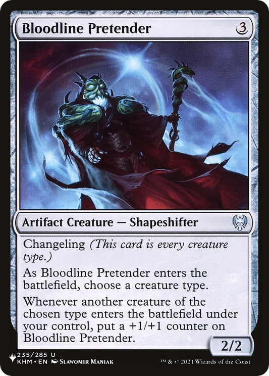 Image for Bloodline Pretender (235/285) (The List Reprints) - Magic: The Gathering