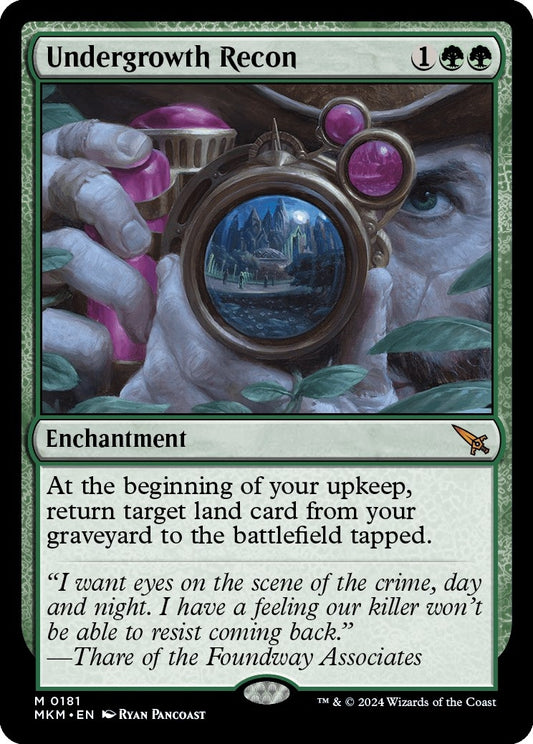 Image for Undergrowth Recon (181) (Murders at Karlov Manor) - Magic: The Gathering