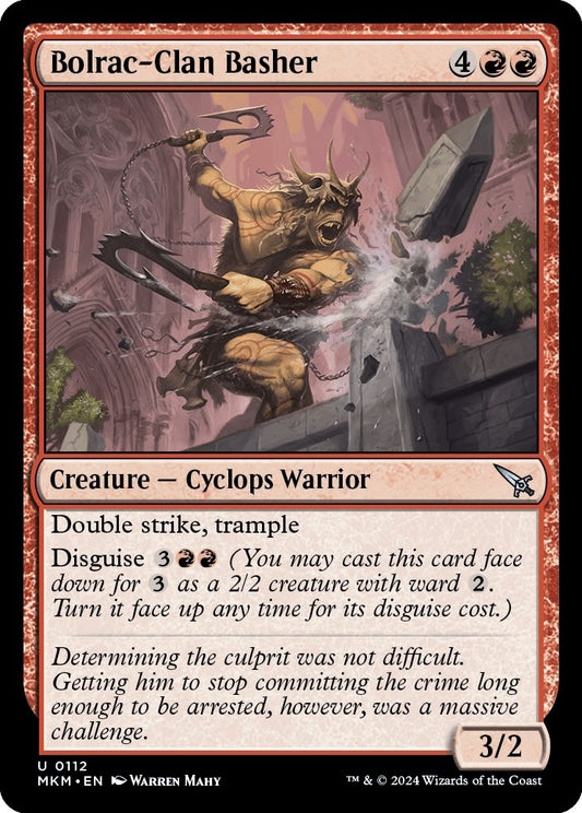 Image for Bolrac-Clan Basher (112) (Murders at Karlov Manor) - Magic: The Gathering